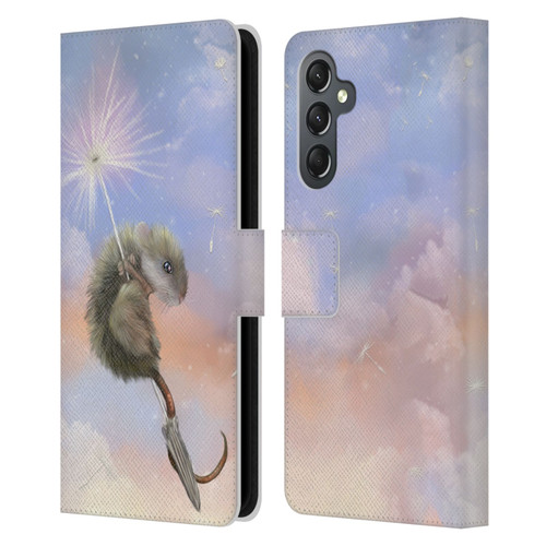 Ash Evans Animals Dandelion Mouse Leather Book Wallet Case Cover For Samsung Galaxy A25 5G