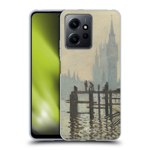 The National Gallery Art Monet Thames Soft Gel Case for Xiaomi Redmi Note 12 4G