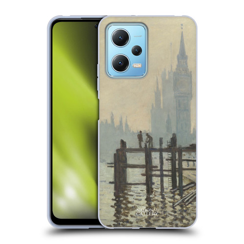 The National Gallery Art Monet Thames Soft Gel Case for Xiaomi Redmi Note 12 5G