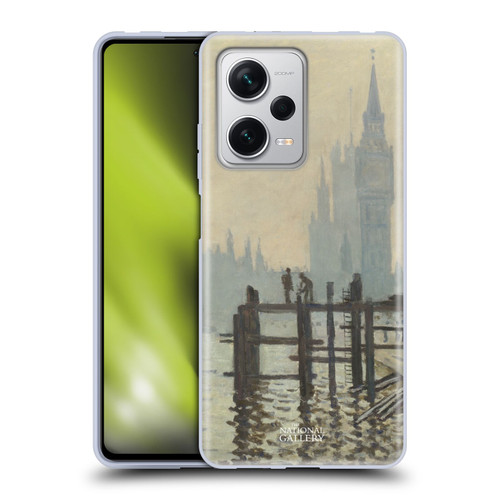 The National Gallery Art Monet Thames Soft Gel Case for Xiaomi Redmi Note 12 Pro+ 5G