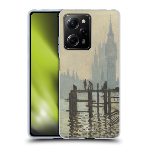 The National Gallery Art Monet Thames Soft Gel Case for Xiaomi Redmi Note 12 Pro 5G