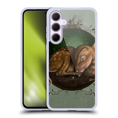 Ash Evans Animals Foundling Fawn Soft Gel Case for Samsung Galaxy A35 5G