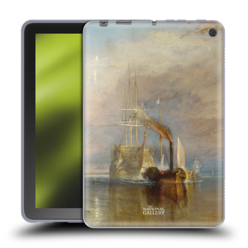 The National Gallery Nature The Fighting Temeraire Soft Gel Case for Amazon Fire HD 8/Fire HD 8 Plus 2020