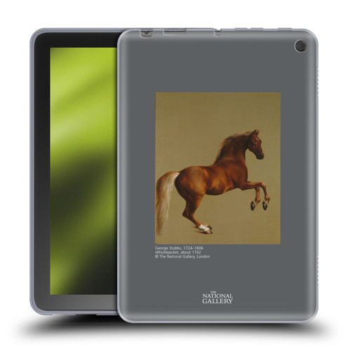 The National Gallery Nature Whistlejacket Soft Gel Case for Amazon Fire HD 8/Fire HD 8 Plus 2020