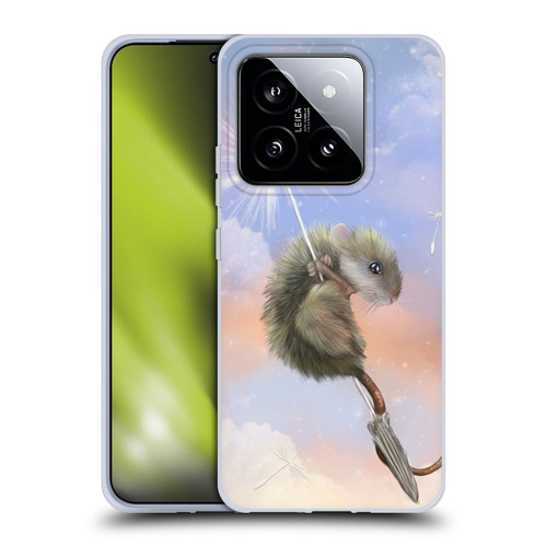 Ash Evans Animals Dandelion Mouse Soft Gel Case for Xiaomi 14