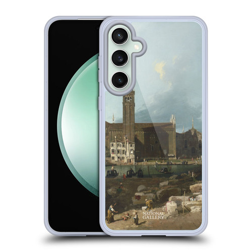The National Gallery Nature The Stonemason's Yard Soft Gel Case for Samsung Galaxy S23 FE 5G