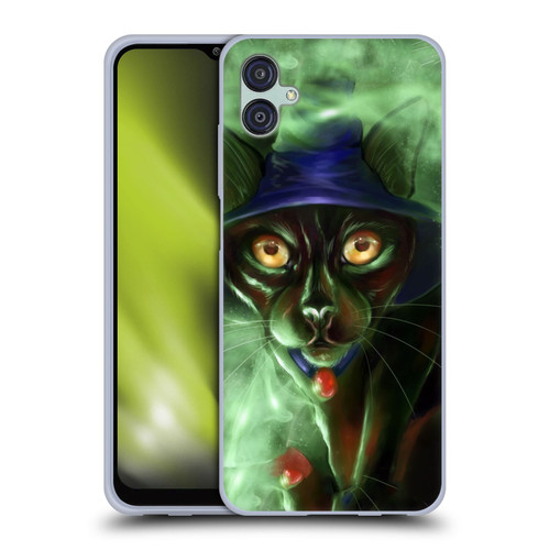Ash Evans Black Cats Conjuring Magic Soft Gel Case for Samsung Galaxy M04 5G / A04e