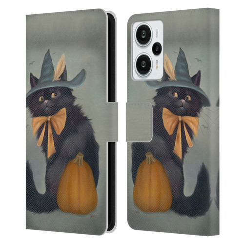 Ash Evans Black Cats 2 Familiar Feeling Leather Book Wallet Case Cover For Xiaomi Redmi Note 12T