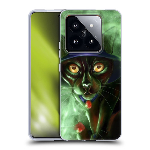 Ash Evans Black Cats Conjuring Magic Soft Gel Case for Xiaomi 14 Pro