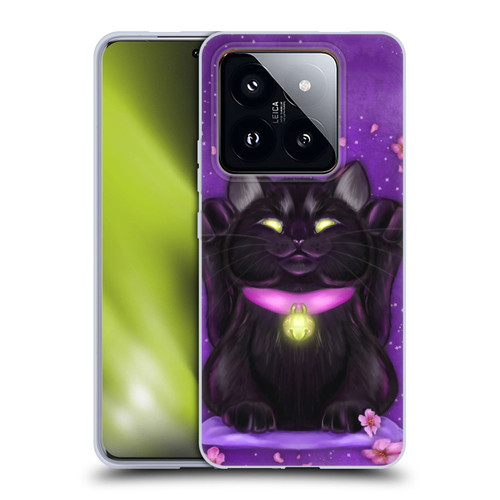 Ash Evans Black Cats Lucky Soft Gel Case for Xiaomi 14 Pro