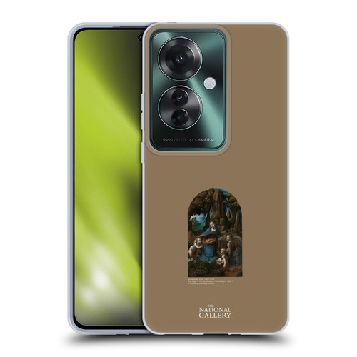 The National Gallery Religious & Mythological The Virgin Of The Rocks Soft Gel Case for OPPO Reno11 F 5G / F25 Pro 5G