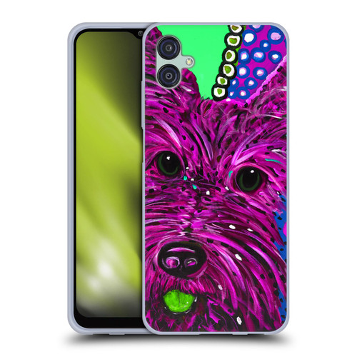 Mad Dog Art Gallery Dogs Scottie Soft Gel Case for Samsung Galaxy M04 5G / A04e