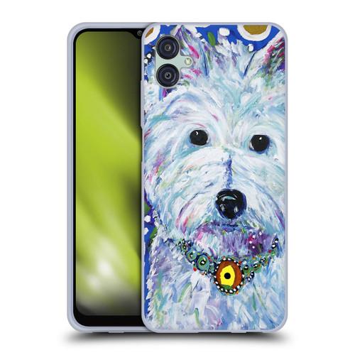 Mad Dog Art Gallery Dogs Westie Soft Gel Case for Samsung Galaxy M04 5G / A04e