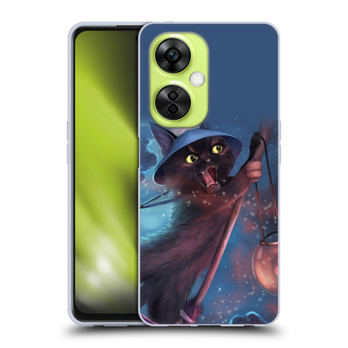 Ash Evans Black Cats 2 Magical Witch Soft Gel Case for OnePlus Nord CE 3 Lite 5G