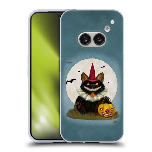 Ash Evans Black Cats 2 Halloween Cat Soft Gel Case for Nothing Phone (2a)