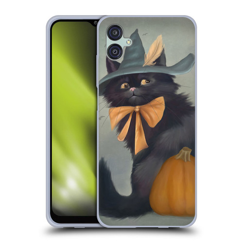 Ash Evans Black Cats 2 Halloween Pumpkin Soft Gel Case for Samsung Galaxy M04 5G / A04e