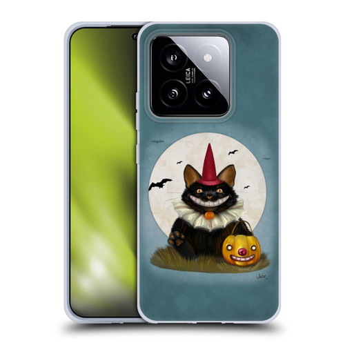 Ash Evans Black Cats 2 Halloween Cat Soft Gel Case for Xiaomi 14