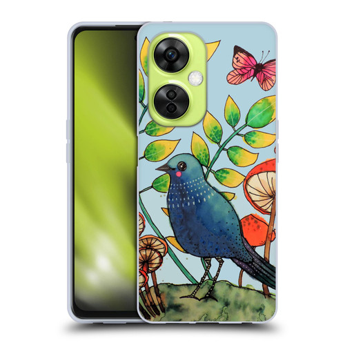 Sylvie Demers Birds 3 Teary Blue Soft Gel Case for OnePlus Nord CE 3 Lite 5G