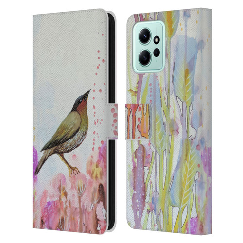 Sylvie Demers Birds 3 Dreamy Leather Book Wallet Case Cover For Xiaomi Redmi 12