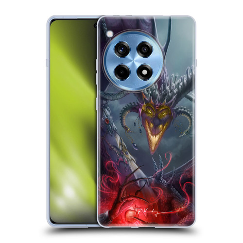 Piya Wannachaiwong Black Dragons Enchanted Soft Gel Case for OnePlus 12R