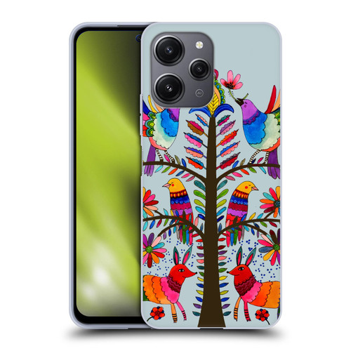 Sylvie Demers Floral Otomi Colors Soft Gel Case for Xiaomi Redmi 12
