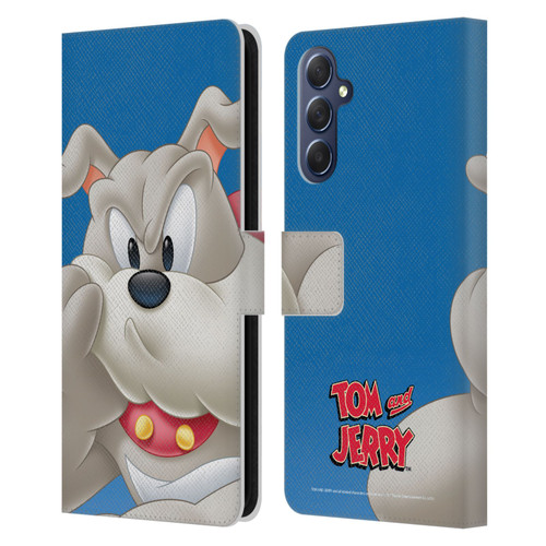 Tom and Jerry Full Face Spike Leather Book Wallet Case Cover For Samsung Galaxy M54 5G