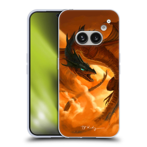 Piya Wannachaiwong Dragons Of Fire Sunrise Soft Gel Case for Nothing Phone (2a)