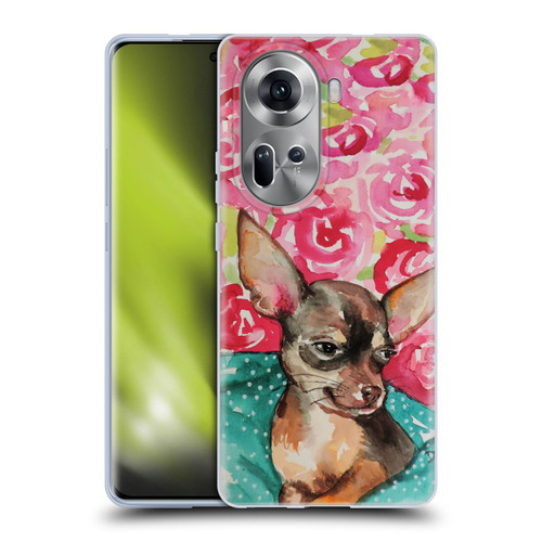 Sylvie Demers Nature Chihuahua Soft Gel Case for OPPO Reno11