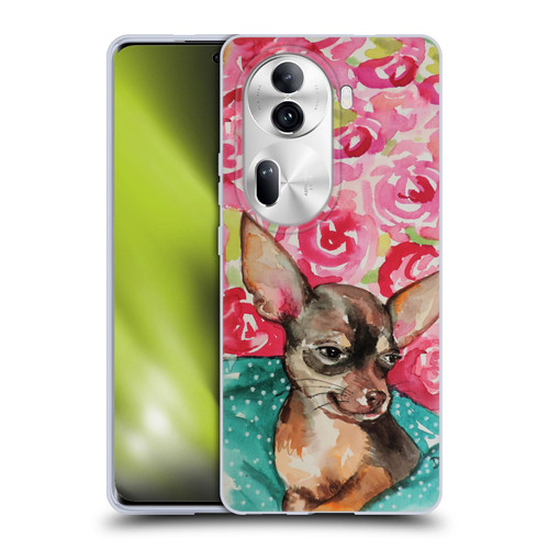 Sylvie Demers Nature Chihuahua Soft Gel Case for OPPO Reno11 Pro