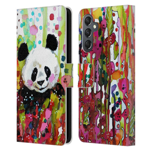 Sylvie Demers Nature Panda Leather Book Wallet Case Cover For Samsung Galaxy A25 5G
