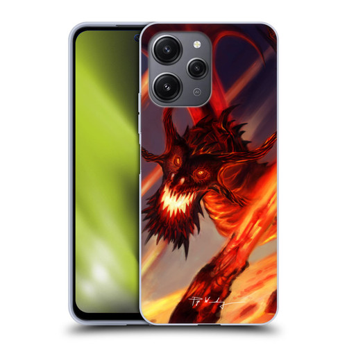 Piya Wannachaiwong Dragons Of Fire Soar Soft Gel Case for Xiaomi Redmi 12