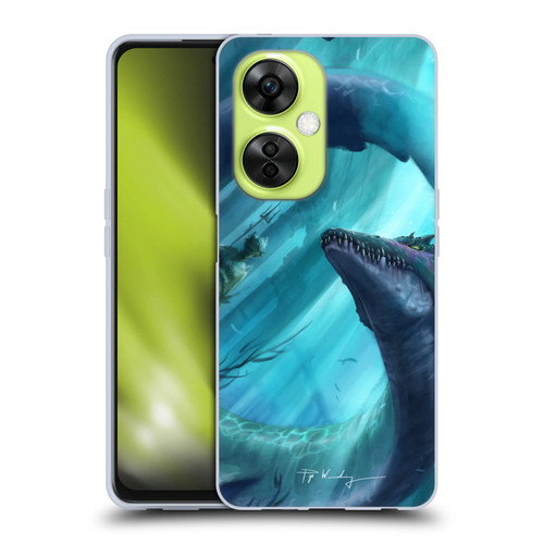 Piya Wannachaiwong Dragons Of Sea And Storms Dragon Of Atlantis Soft Gel Case for OnePlus Nord CE 3 Lite 5G