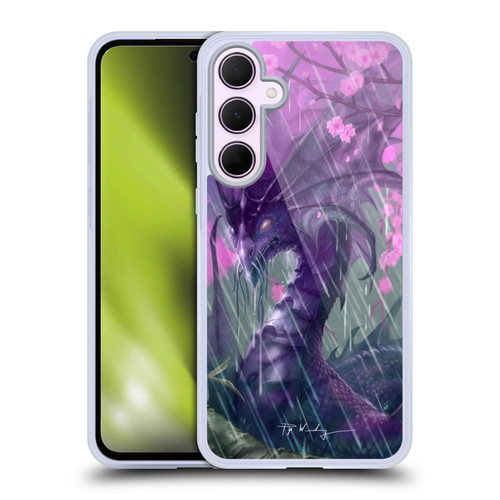 Piya Wannachaiwong Dragons Of Sea And Storms Spring Rain Dragon Soft Gel Case for Samsung Galaxy A35 5G