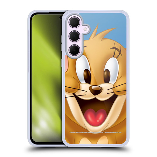 Tom and Jerry Full Face Jerry Soft Gel Case for Samsung Galaxy A35 5G