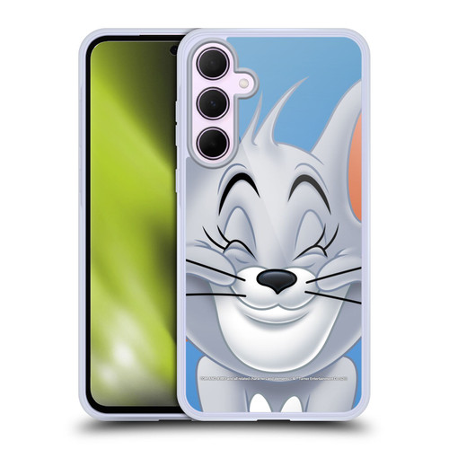 Tom and Jerry Full Face Nibbles Soft Gel Case for Samsung Galaxy A35 5G
