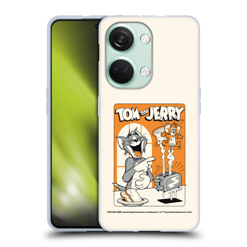 Tom and Jerry Illustration Laugh And Toasted Soft Gel Case for OnePlus Nord 3 5G