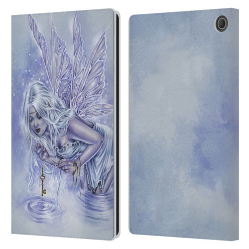 Selina Fenech Fairies Fishing For Riddles Leather Book Wallet Case Cover For Amazon Fire Max 11 2023