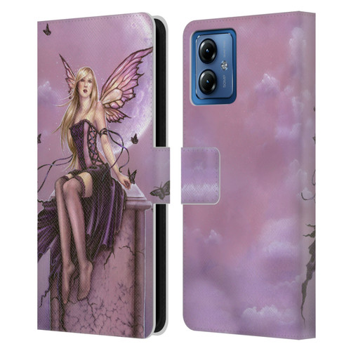 Selina Fenech Fairies Once Was Innocent Leather Book Wallet Case Cover For Motorola Moto G14