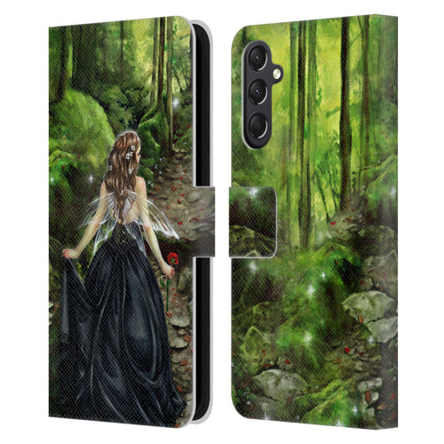 Selina Fenech Fairies Along The Forest Path Leather Book Wallet Case Cover For Samsung Galaxy A24 4G / M34 5G