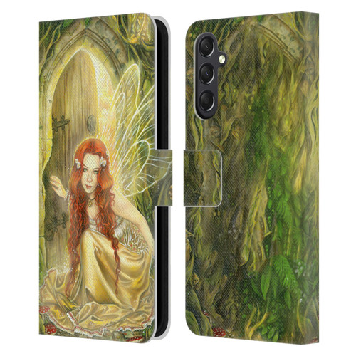 Selina Fenech Fairies Threshold Leather Book Wallet Case Cover For Samsung Galaxy A24 4G / M34 5G