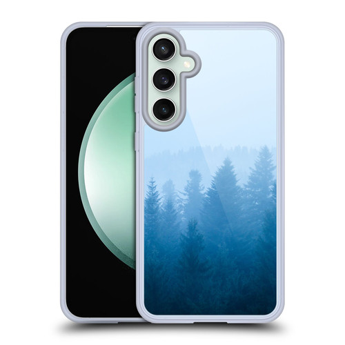 Patrik Lovrin Magical Foggy Landscape Fog Over Forest Soft Gel Case for Samsung Galaxy S23 FE 5G