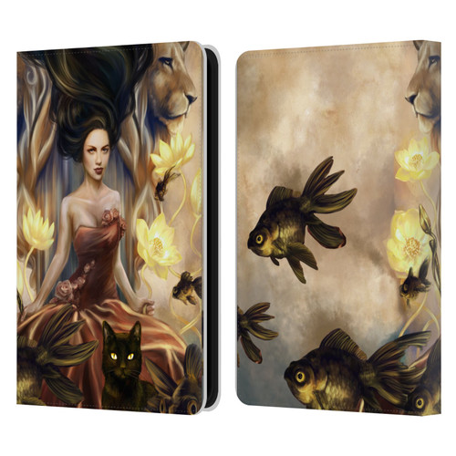 Selina Fenech Fantasy Queens of Wands Leather Book Wallet Case Cover For Amazon Kindle 11th Gen 6in 2022