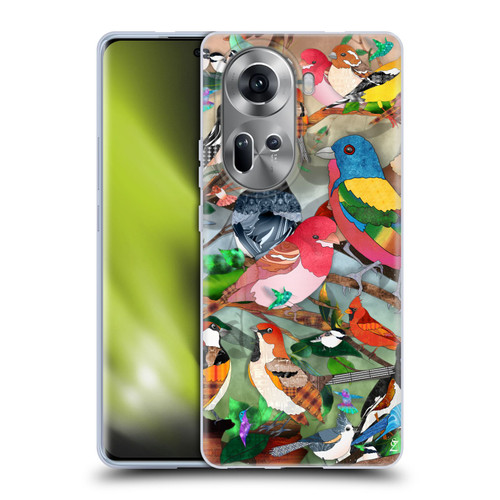 Suzan Lind Birds Medley 2 Soft Gel Case for OPPO Reno11