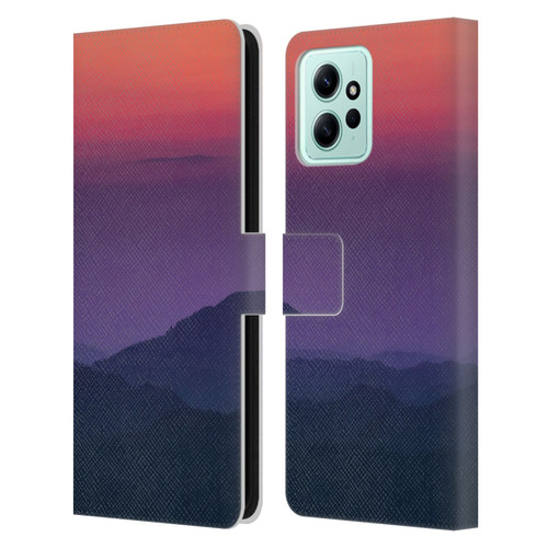 Patrik Lovrin Magical Sunsets Layers Leather Book Wallet Case Cover For Xiaomi Redmi 12