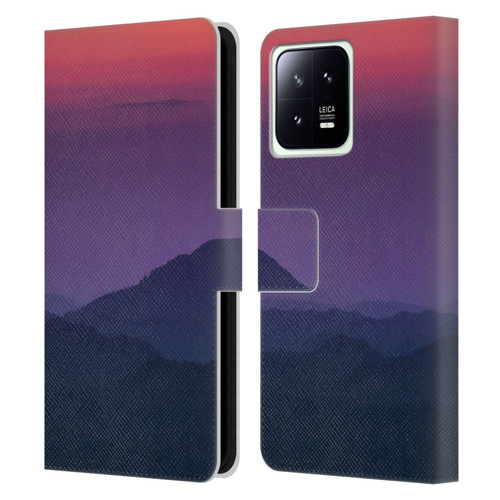 Patrik Lovrin Magical Sunsets Layers Leather Book Wallet Case Cover For Xiaomi 13 5G