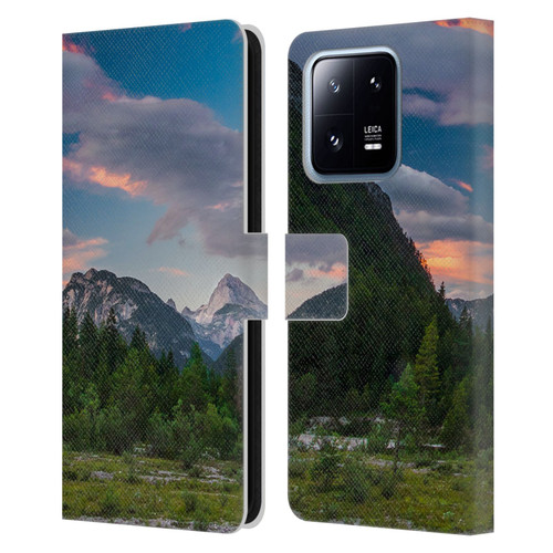 Patrik Lovrin Magical Sunsets Amazing Clouds Over Mountain Leather Book Wallet Case Cover For Xiaomi 13 Pro 5G