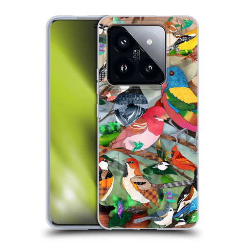 Suzan Lind Birds Medley 2 Soft Gel Case for Xiaomi 14 Pro