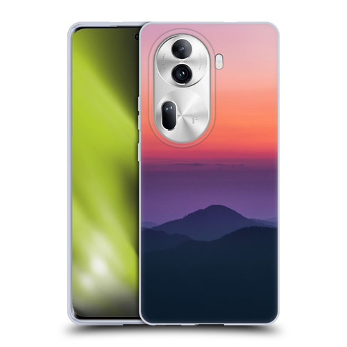 Patrik Lovrin Magical Sunsets Layers Soft Gel Case for OPPO Reno11 Pro