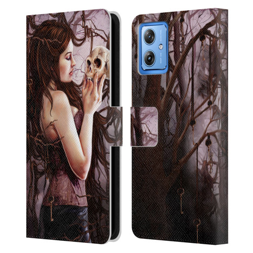 Selina Fenech Gothic I Knew Him Well Leather Book Wallet Case Cover For Motorola Moto G54 5G