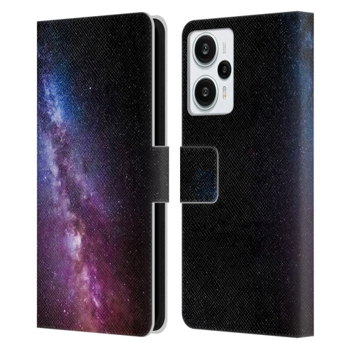 Patrik Lovrin Night Sky Milky Way Bright Colors Leather Book Wallet Case Cover For Xiaomi Redmi Note 12T